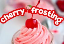 Maraschino Cherry Frosting