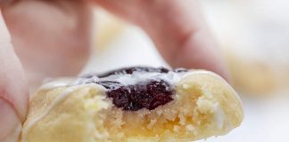 Lemon Blueberry Thumbprint