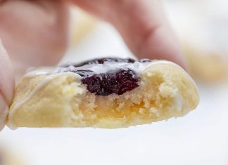 Lemon Blueberry Thumbprint