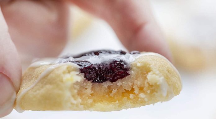 Lemon Blueberry Thumbprint