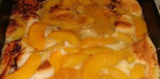 SARAH Lee’s Sugar Free Peach Cobbler
