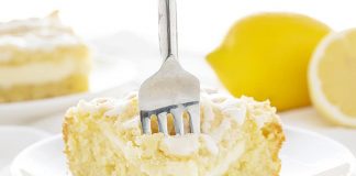Lemon Cream Cheese Coffee Cake