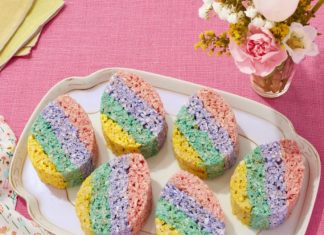 Easter Egg Cereal Treats