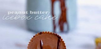 Peanut Butter Icebox Cake