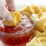 HOMEMADE CREAM CHEESE WONTONS