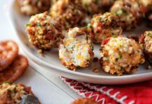 Bacon Ranch Cheese Ball Bites