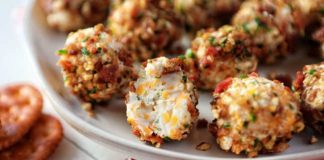 Bacon Ranch Cheese Ball Bites