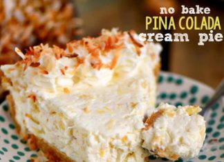 Pina Colada Cream Pie