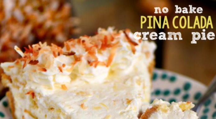 Pina Colada Cream Pie