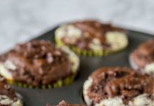 DOUBLE CHOCOLATE CHEESECAKE MUFFINS