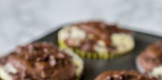 DOUBLE CHOCOLATE CHEESECAKE MUFFINS
