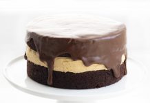 Biscoff Buckeye Cake
