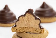 Peanut Butter Hi-Hat Cookies