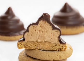 Peanut Butter Hi-Hat Cookies