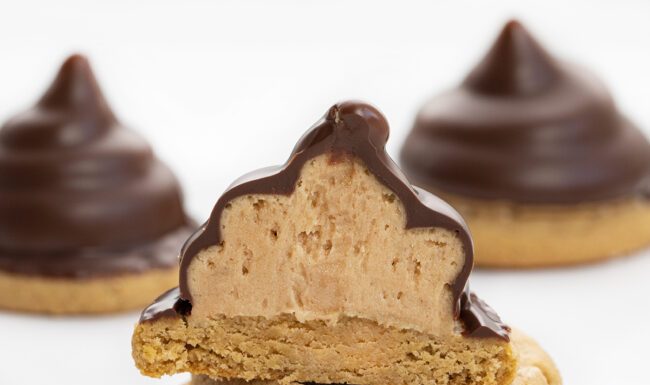 Peanut Butter Hi-Hat Cookies