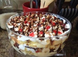 Banana Split Trifle