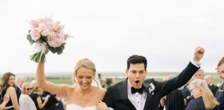 How Alex Drummond’s Enchanting Floral Arrangements Were Created for Her Wedding