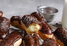 HOMEMADE ECLAIRS