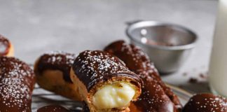 HOMEMADE ECLAIRS
