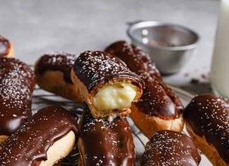 HOMEMADE ECLAIRS