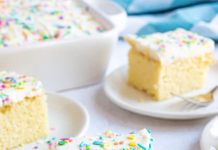 Vanilla Sheet Cake