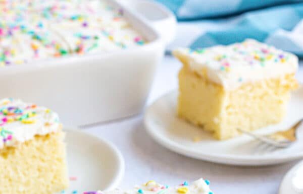 Vanilla Sheet Cake