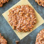 HOMEMADE STAR CRUNCH COOKIES-NO BAKING!