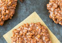 HOMEMADE STAR CRUNCH COOKIES-NO BAKING!