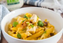 CHICKEN BACON RANCH PASTA