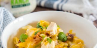 CHICKEN BACON RANCH PASTA
