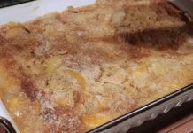 Peachy Peach Cobbler