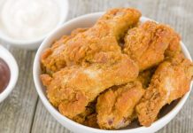 Mustard Fried Chicken Wings