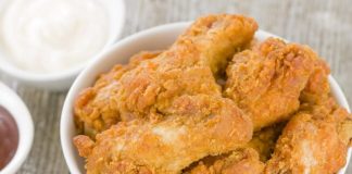 Mustard Fried Chicken Wings