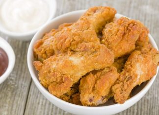 Mustard Fried Chicken Wings