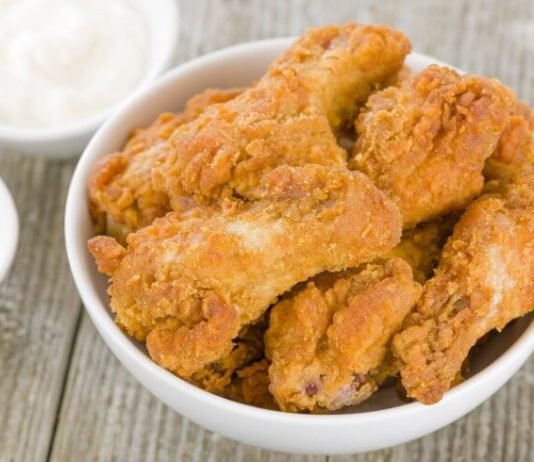 Mustard Fried Chicken Wings