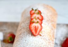 Strawberry Shortcake Roulade