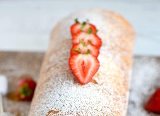 Strawberry Shortcake Roulade