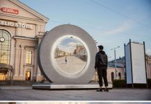 Lithuania and Poland have built a “portal” connecting two of their cities and people love it.
