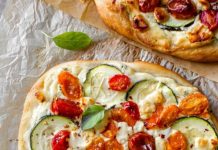Zucchini & Herbed Ricotta Flatbread