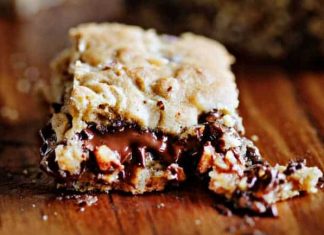 Oatmeal Chocolate Chip Bars