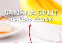 Banana Split Dessert