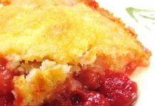 Here’s the “FRESH CHERRY COBBLER”