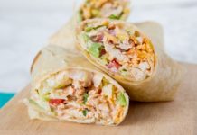 CRUNCHY SOUTHWESTERN CHICKEN WRAP