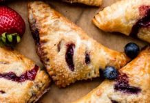 Homemade Berry Turnovers
