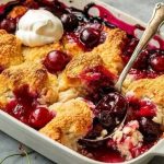 Here’s the “FRESH CHERRY COBBLER”