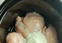 Slow Cooker Cream Cheese Crack Chicken