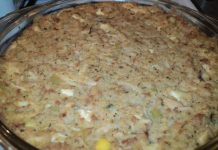 Chicken and Corn Bread Dressing