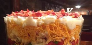 Seven-layer 30-minute salad