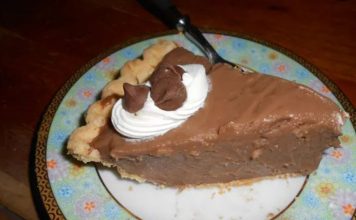 GONE TO HEAVEN CHOCOLATE PIE