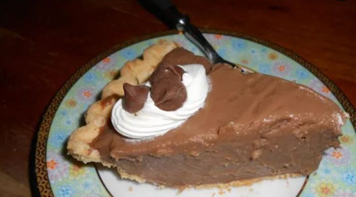 GONE TO HEAVEN CHOCOLATE PIE